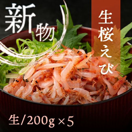 ナマサクラエビは静岡駿河湾の宝です